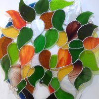 Autumn Leaves by Vitreus Art