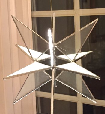 Make your own copper foiled glass star on this one-day Vitreus Art workshop