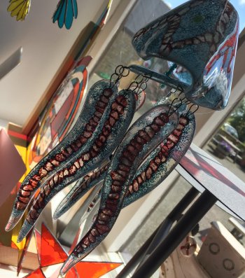 Glass fusing evening course with Vitreus Art - learn fusing, slumping with frits, moulds and more