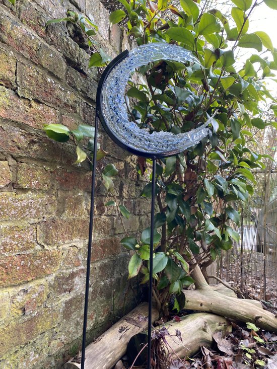 Vitreus Art Ocean Wave Garden Glass Panels