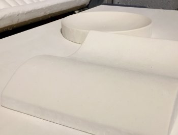 Glass slump fusing - a piece of art you can make yourself!