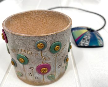 Crafting with polymer clay at Vitreus Art