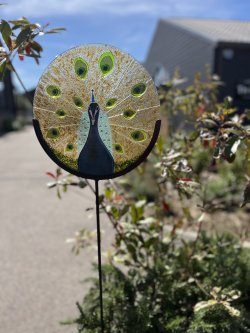 Lantern made by Abby on a Vitreus Art glass fusing workshop