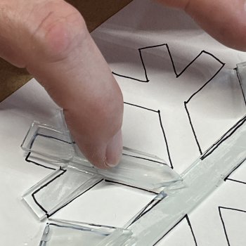 Join this new Glass Fusing Christmas craft workshop at Vitreus Art