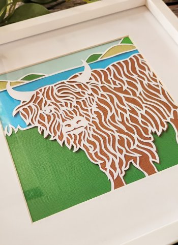 Create a beautiful piece of papercut art on this workshop with Meet The Moon at Vitreus Art