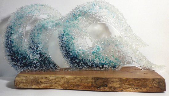 Fused glass art by Vitreus Art, Northants UK